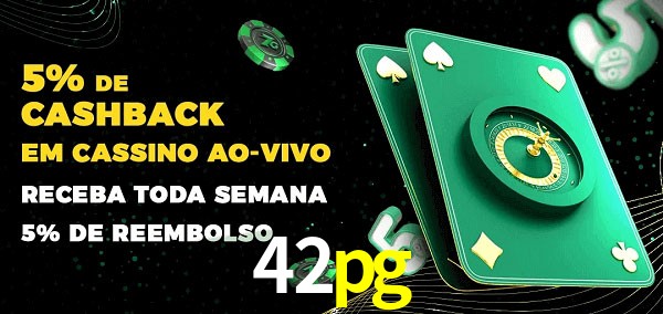 Promoções do cassino ao Vivo 42pg